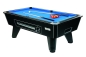 Preview: Black Finish Freeplay Winner Uk 8 Ball Pool Table 7ft (213cm)
